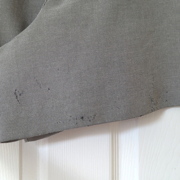 Express 90's Vintage Lightweight Chevron Knit High Waist Pleat Wide Leg Shorts 5 - Picture 14 of 14